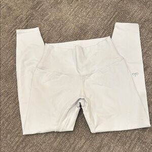 Alo white leggings